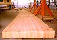 Poutre en lamell coll