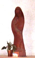 Statue de la vierge
